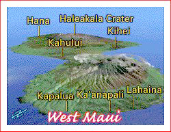 west maui map